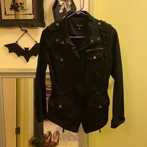 New Look black cotton jacket s